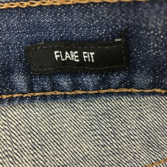 Calvin Klein Flare Fit Jeans Medium Wash Size 8 - Picture 7 of 7